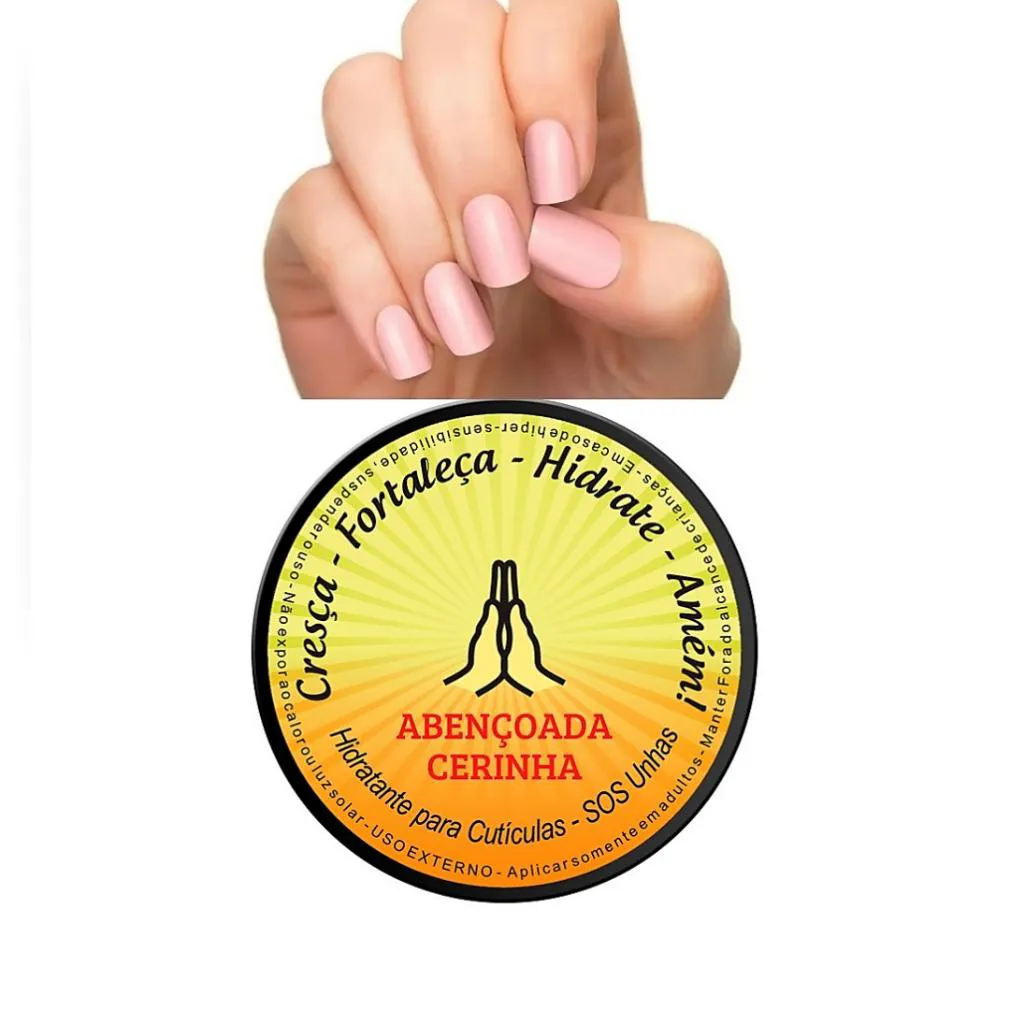 HIDRATANTE PARA CUTíCULAS ABENçOADA CERINHA TOP BEAUTY