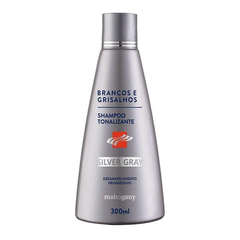 SHAMPOO SILVER GRAY MAHOGANY 300ML