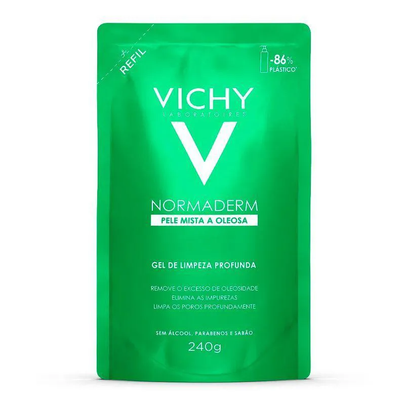 REFIL GEL DE LIMPEZA PROFUNDA NORMADERM VICHY 240G