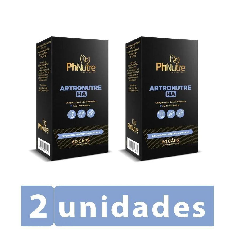 KIT 2 ARTRONUTRE HA PHNUTRE 60 CáPSULAS