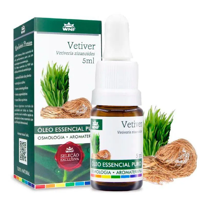 ÓLEO ESSENCIAL VETIVER WNF 5ML