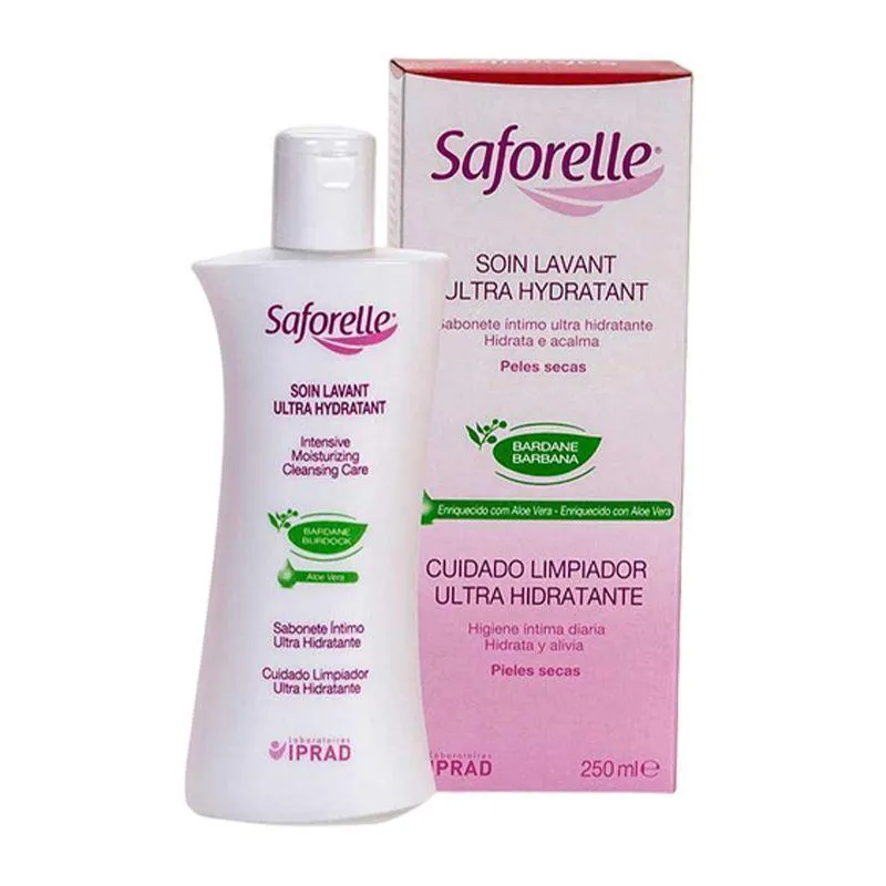 SABONETE ÍNTIMO SAFORELLE ULTRA 250ML