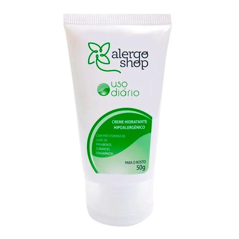 CREME HIDRATANTE FACIAL ALERGOSHOP 50G