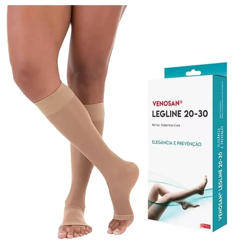 MEIA Pé ABERTO LEGLINE AD 20-30 3/4  VENOSAN G