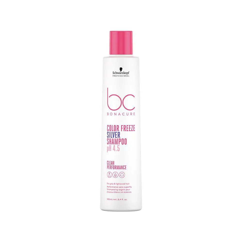 Shampoo Schwarzkopf Professional BC Bonacure Color Freeze Silver Treatment pH 4.5 250ml