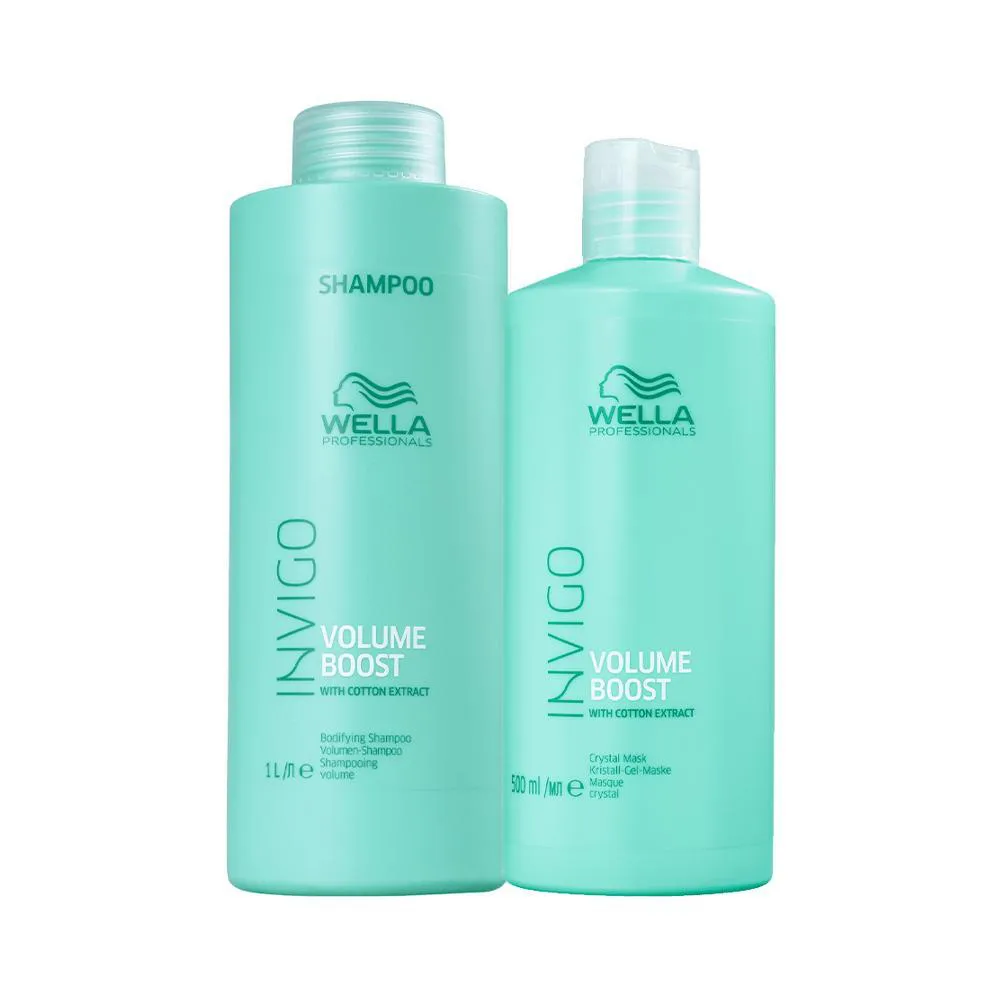 Kit Wella Professionals Invigo Volume Erer Profissional - Shampoo E Máscara