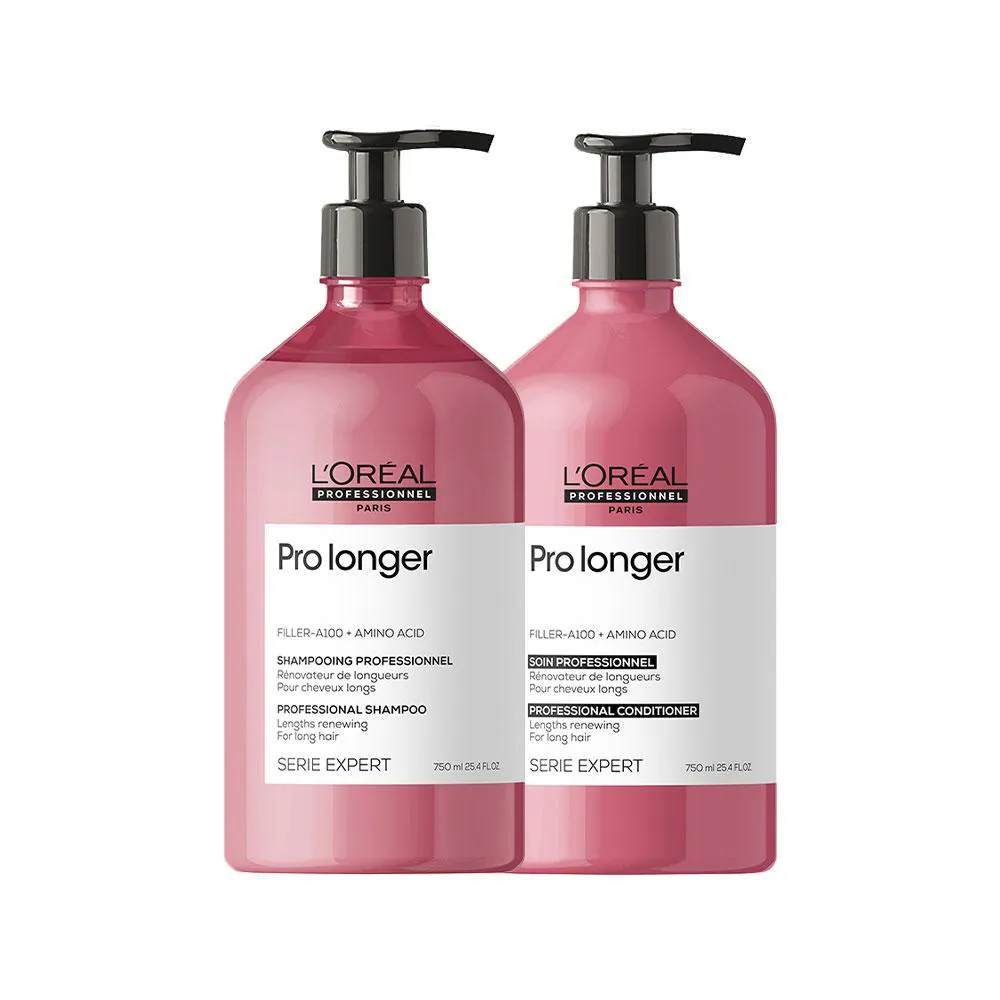 Kit L'Oréal Pro Longer Shampoo 750ml + Condicionador 750ml