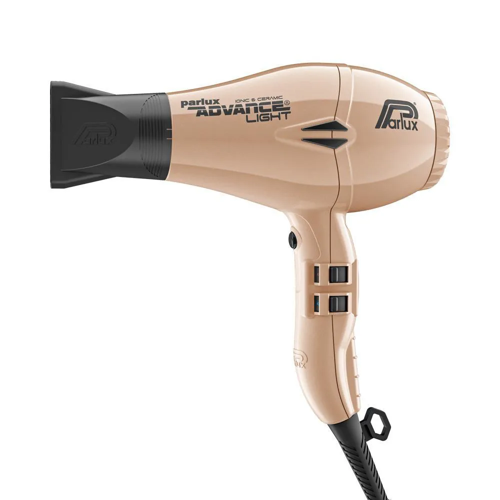 PARLUX ADVANCED SECADOR DE CABELO LIGHT DOURADO 220V