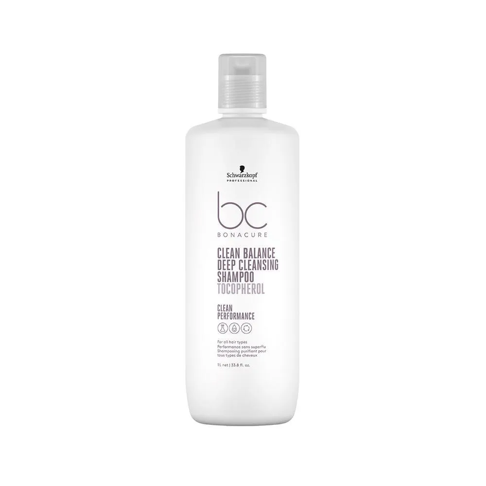 Shampoo Schwarzkopf Professional BC Bonacure Clean Balance Antiresíduos 1L