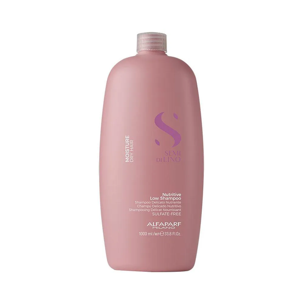 Shampoo Alfaparf Semi Di Lino Moisture Nutritive Brilho Duradouro 1000ml