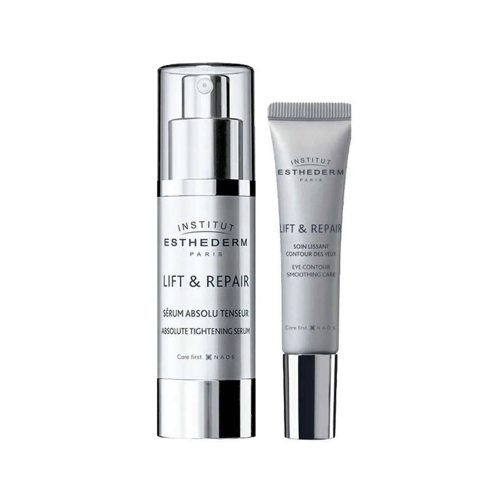 KIT ESTHERM ANTI-IDADE LIFT & REPAIR - SéRUM FACIAL E CREME PARA OS OLHOS