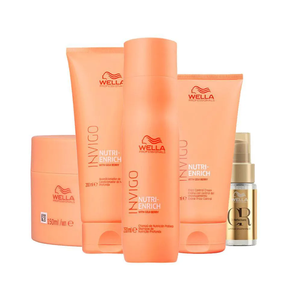 KIT WELLA PROFESSIONALS INVIGO ENRICH - 5 PRODUTOS