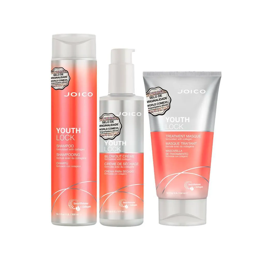 Kit Youth Joico - Shampoo E Máscara E Leave - In 177 ml