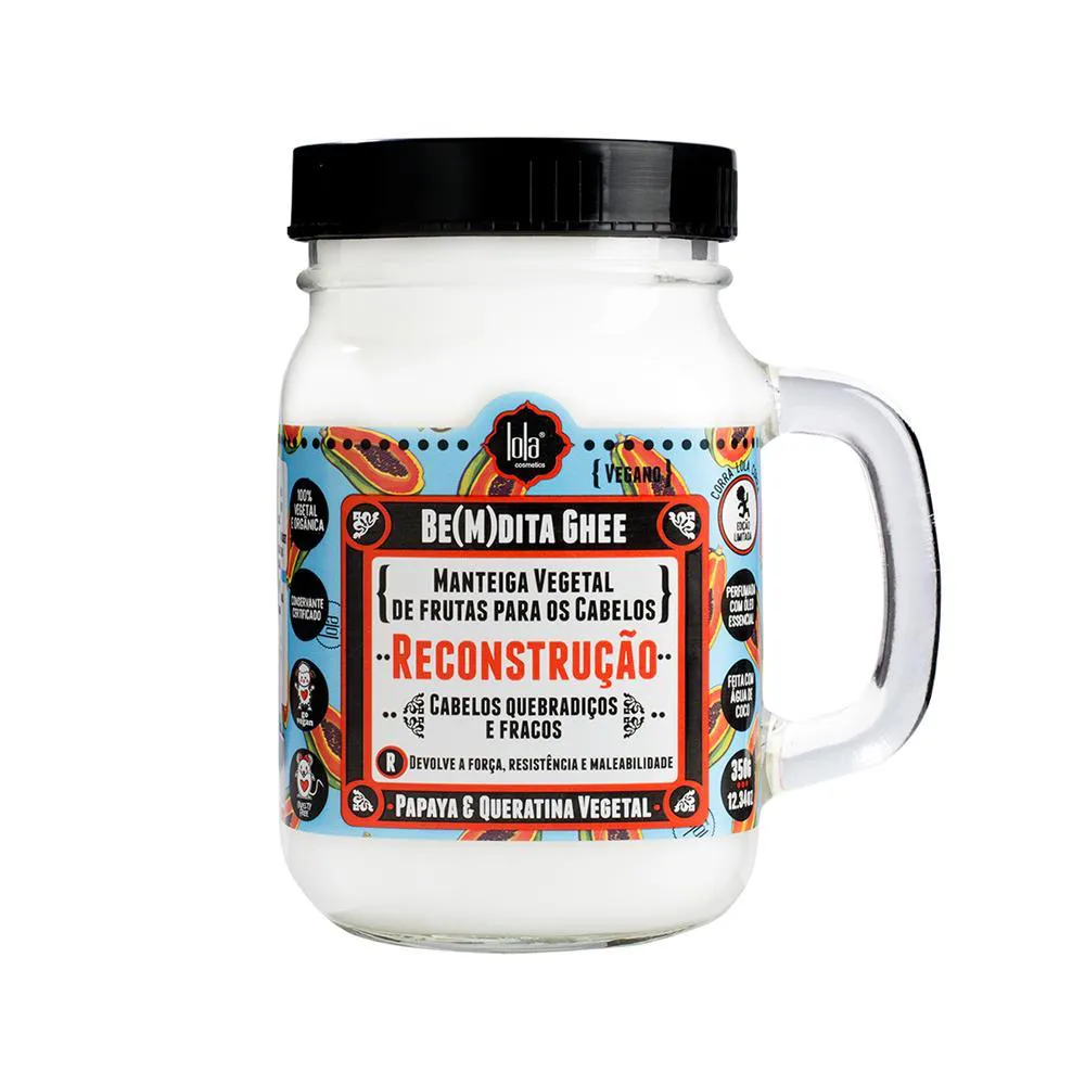 Máscara de Cabelo Reconstrução Be(m)dita Ghee Reconstrução 350g