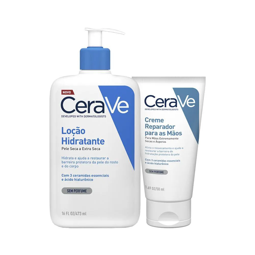 Kit CeraVe Duplo Cuidado (2 Produtos)