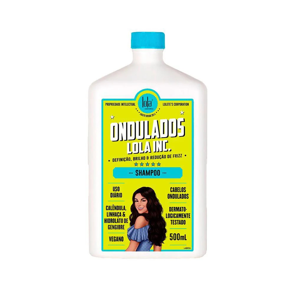 Shampoo Lola Cosmetics Ondulados 500ml