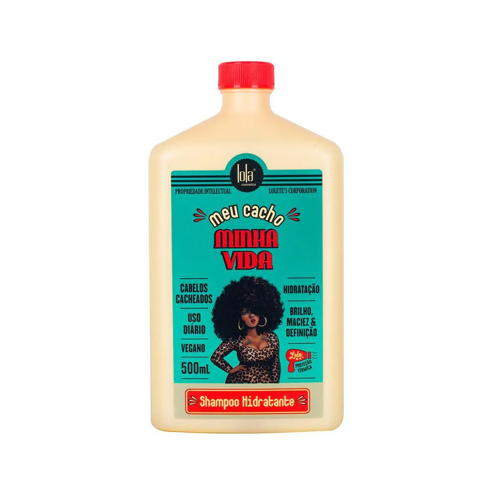Shampoo Lola Cosmetics Meu Cacho Minha Vida Hidratante 500ml