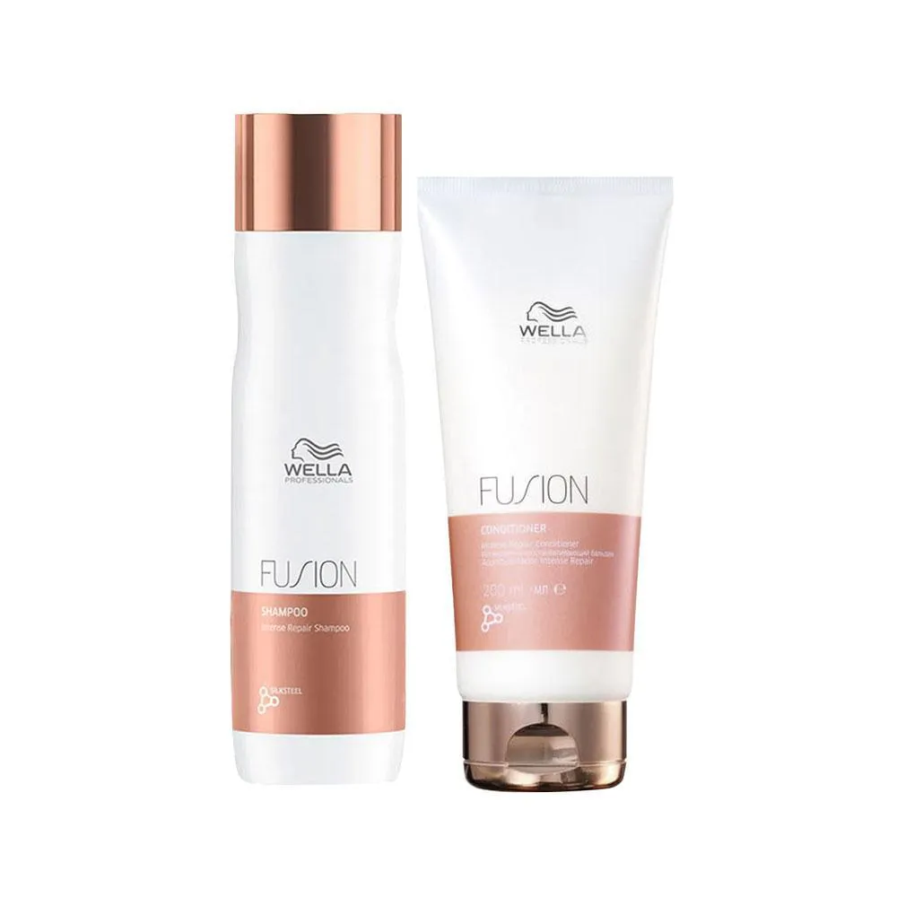 Kit Wella Professionals Fusion Shampoo 250ml + Condicionador 200ml