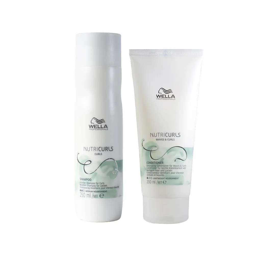 Kit Wella Professionals Nutricurls - Shampoo E Condicionador