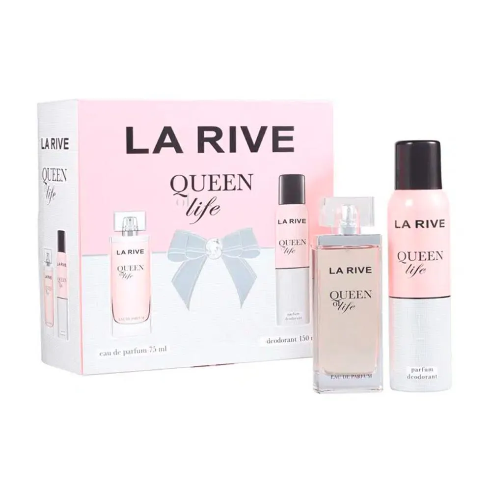 Kit Queen of Life La Rive Feminino Eau de Toilette 75ml + Desodorante 150ml