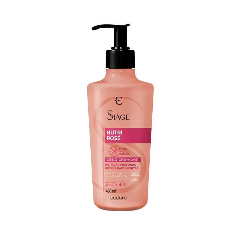 Condicionador Vegano Eud Siàge Nutri Rose 400ml