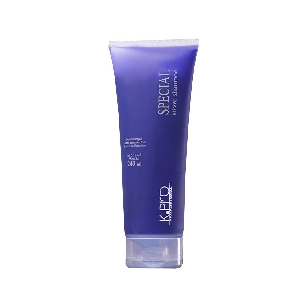 Shampoo Matizador K.Pro Profissional Silver Blonde 240ml