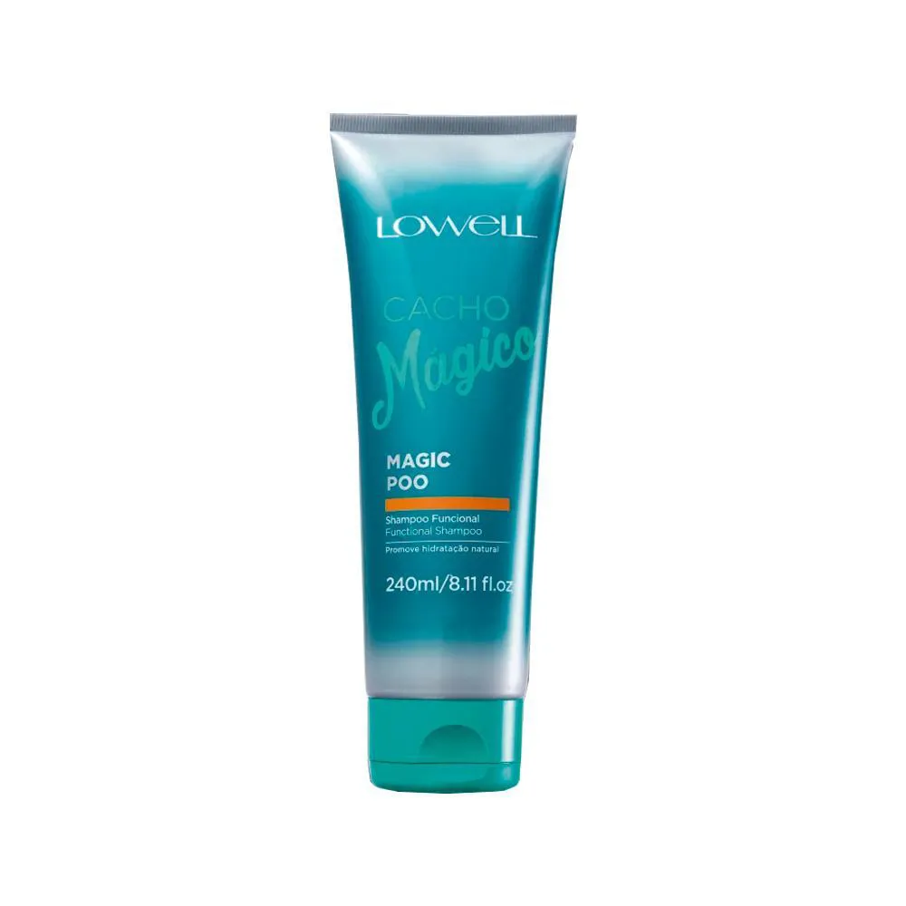 Shampoo Lowell Cacho Mágico Limpeza 240ml