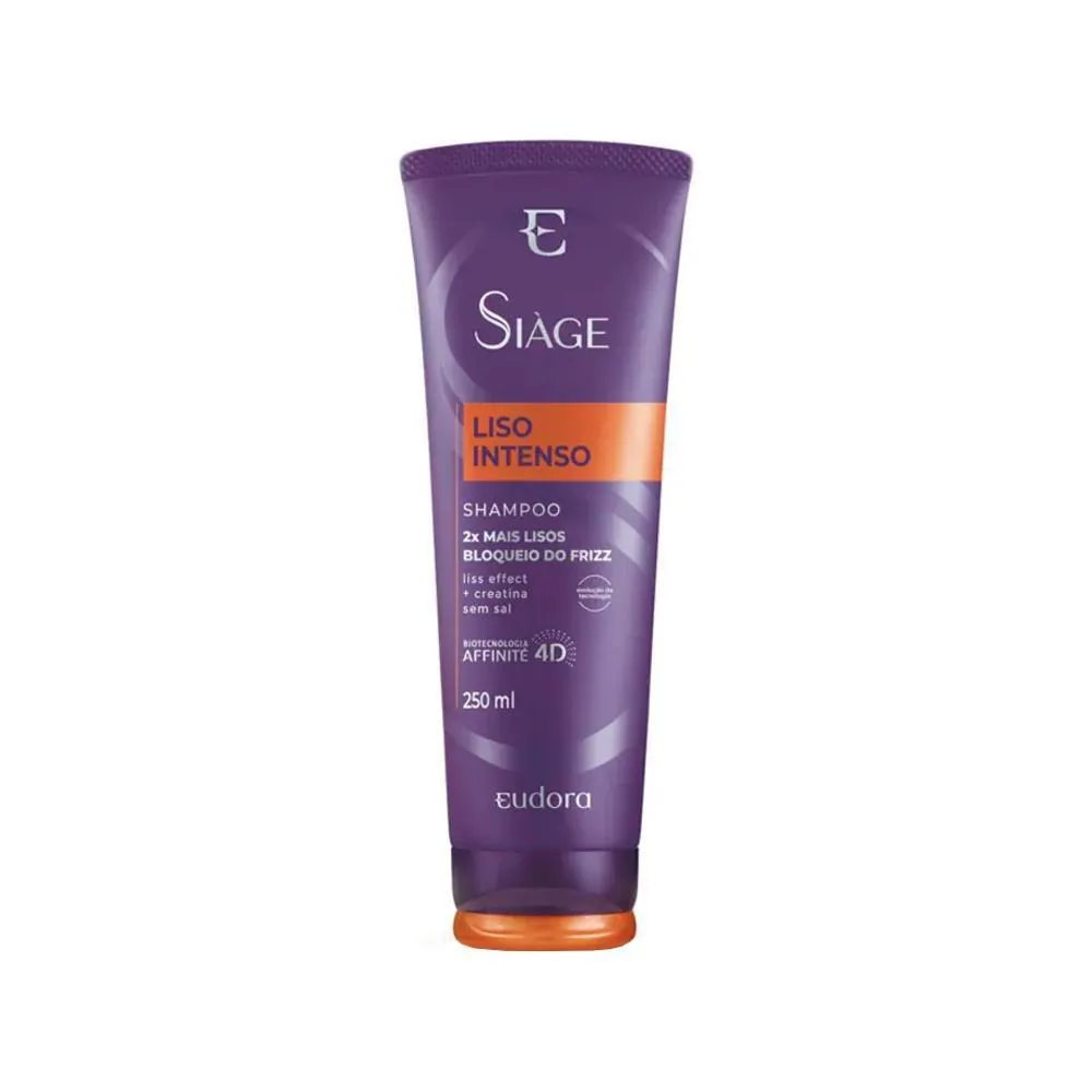 EUDORA SIáGE LISO INTENSO 4D SHAMPOO 250ML