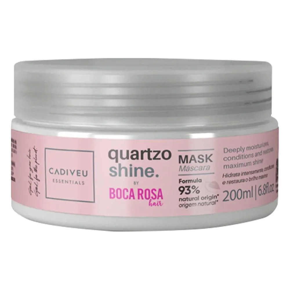 Máscara de Cabelo Condicionante Cadiveu Essential Quartzo Shine by Boca Rosa Hair 200ml