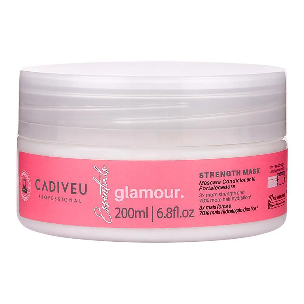CADIVEU PROFESSIONAL GLAMOUR MáSCARA DE NUTRIçãO 200ML