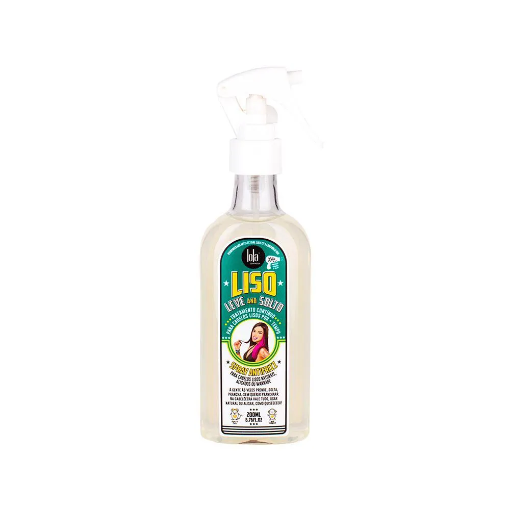 Leave-In Antifrizz Lola Cosmetics Liso, Leve And Solto 200ml