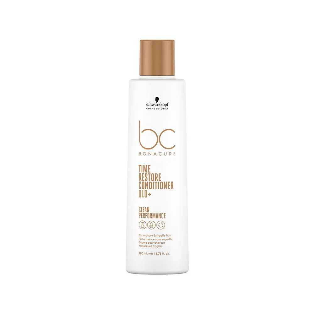 Condicionador Schwarzkopf Professional BC Bonacure Time Restore Clay Treatment Q10+ 200ml