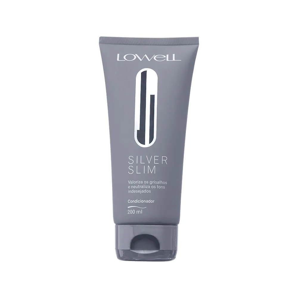 Condicionador Lowell Silver Slim 200ml