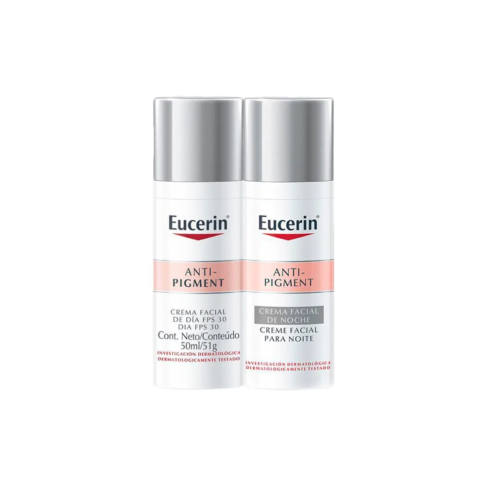 KIT EUCERIN ANTI-PIGMENT CREME DIA FPS 30 50ML+CREME NOITE 50ML