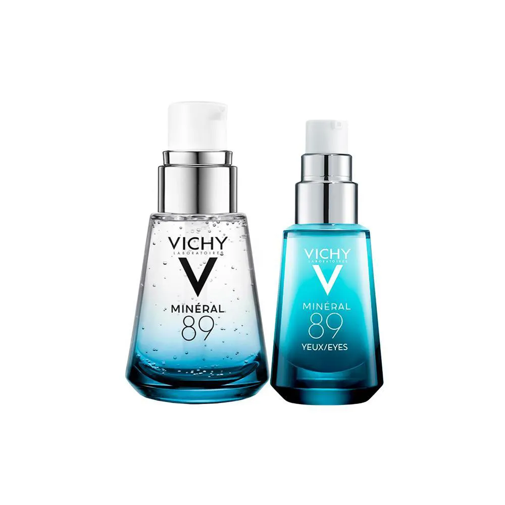 KIT FACIAL VICHY MINéRAL 89 - SéRUM 30ML E SéRUM PARA OS OLHOS 15ML