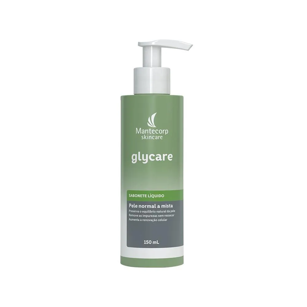 MANTECORP GLYCARE SABONETE FACIAL LíQUIDO 150ML