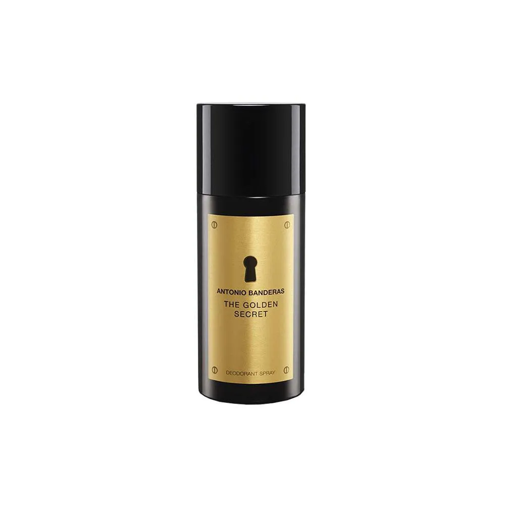 BANDERAS THE GOLDEN SECRET DESODORANTE SPRAY MASCULINO 150ML