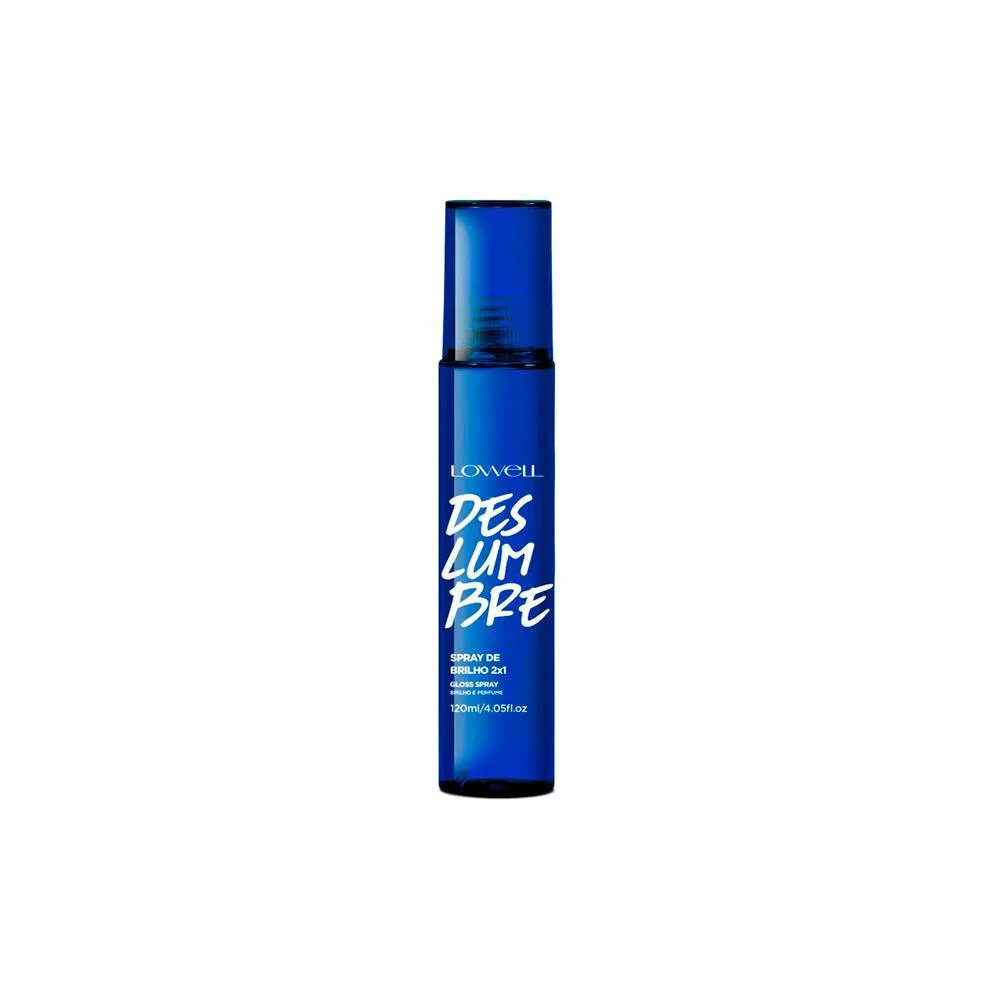 Leave-In Spray de Brilho Lowell Deslumbre 2x1 120ml