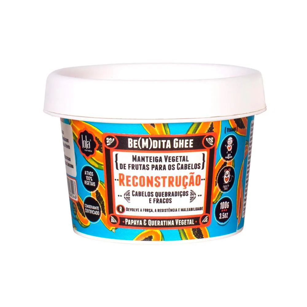 Máscara de Cabelo Reconstrução Be(m)dita Ghee Reconstrução 100g
