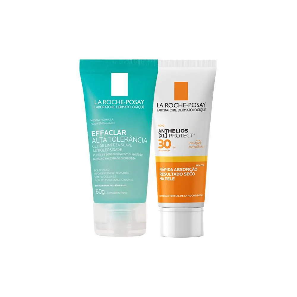 KIT LA ROCHE-POSAY ANTHELIOS - PROTETOR SOLAR FPS30 E GEL DE LIMPEZA
