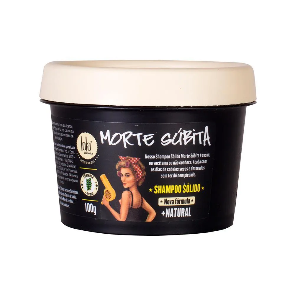 Shampoo Sólido Lola Cosmetics Morte Súbita 100g