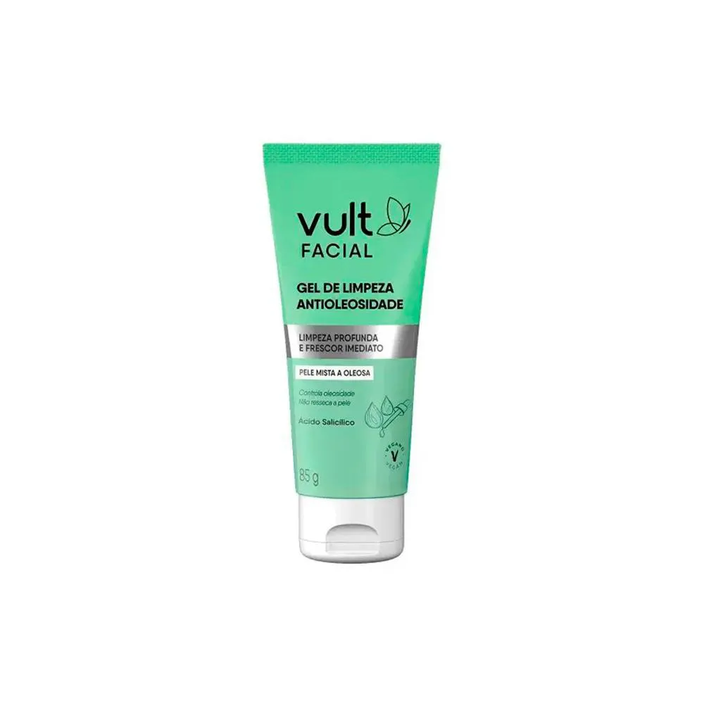 VULT GEL DE LIMPEZA FACIAL ANTIOLEOSIDADE 85G