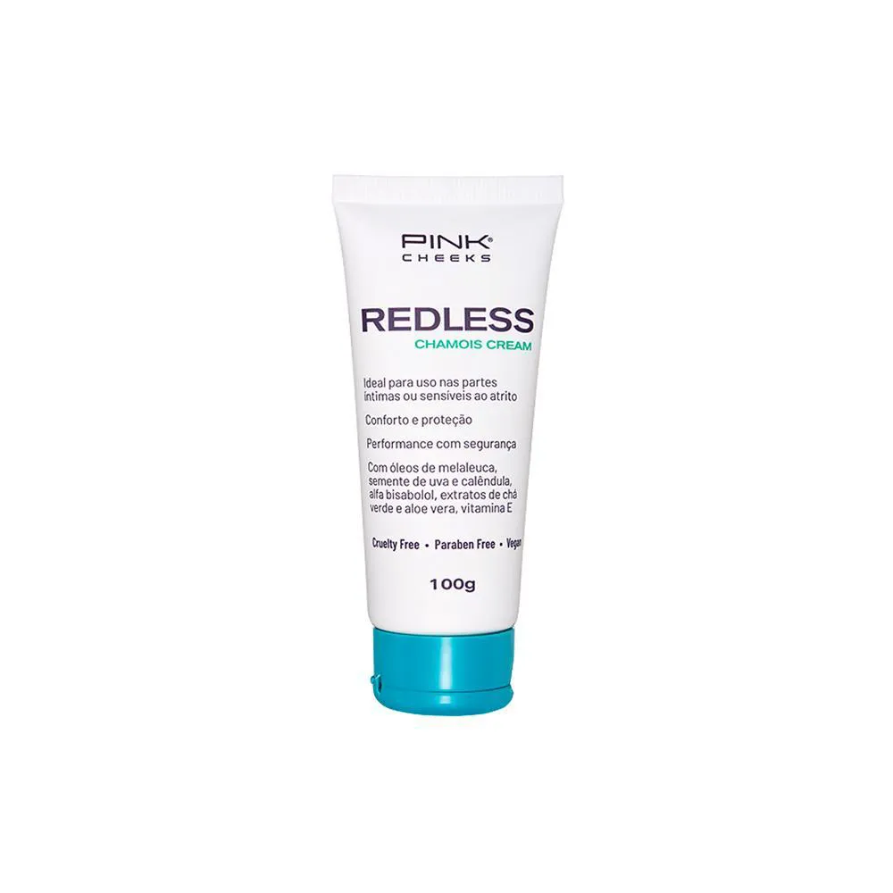 Creme Pink Cheeks Redless Chamois Cream AntiAtrito 100g