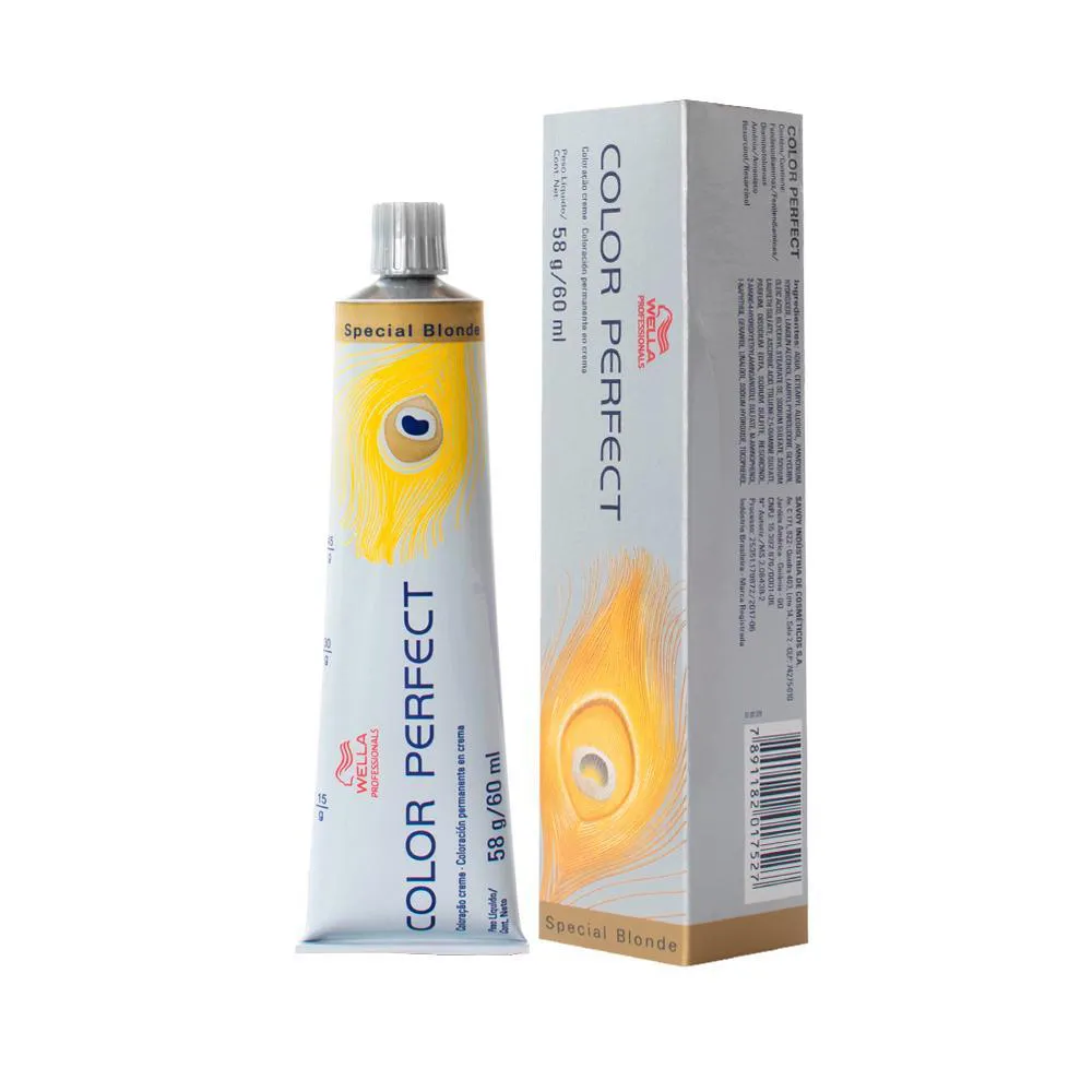 Wella Professionals Color Perfect Special Blonde 12/1 Louro Cinza Especial - Coloração Clareadora 60ml