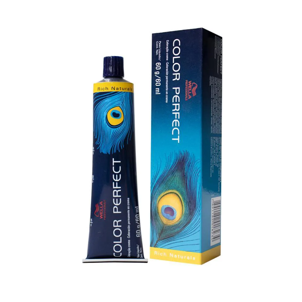 Wella Professionals Color Perfect 5/3 Castanho Claro Dourado - Coloração Permanente 60ml
