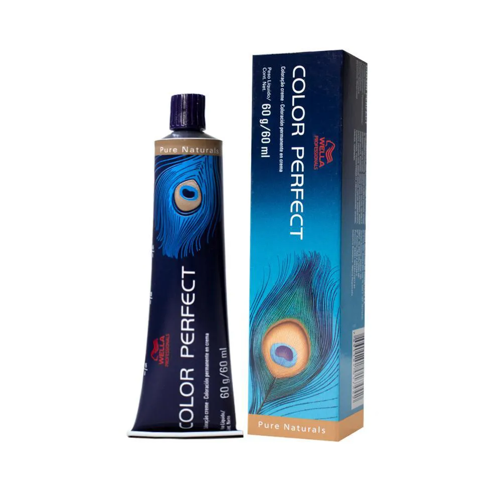 Wella Professionals Color Perfect 9/01 Louro Ultraclaro Natural Acinzentado - Coloração Permanente 60ml