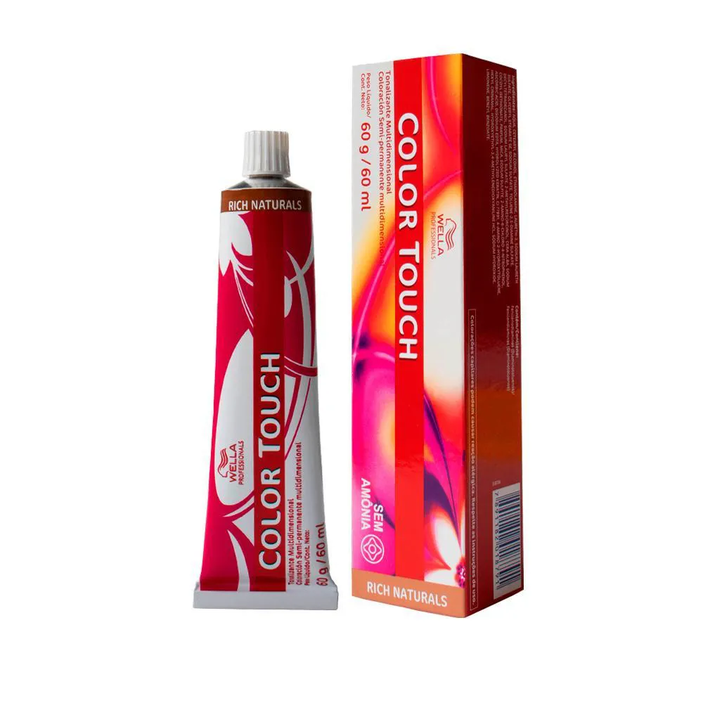 Wella Professionals Color Touch 5/3 Castanho Claro Dourado - Tonalizante 60G