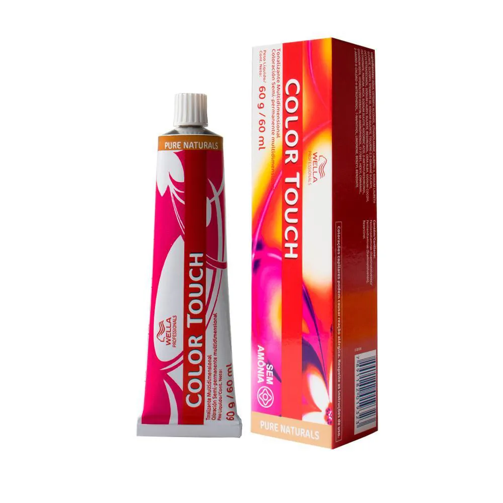 Wella Professionals Color Touch 9/01 Louro Ultraclaro Natural Acinzentado - Tonalizante 60G