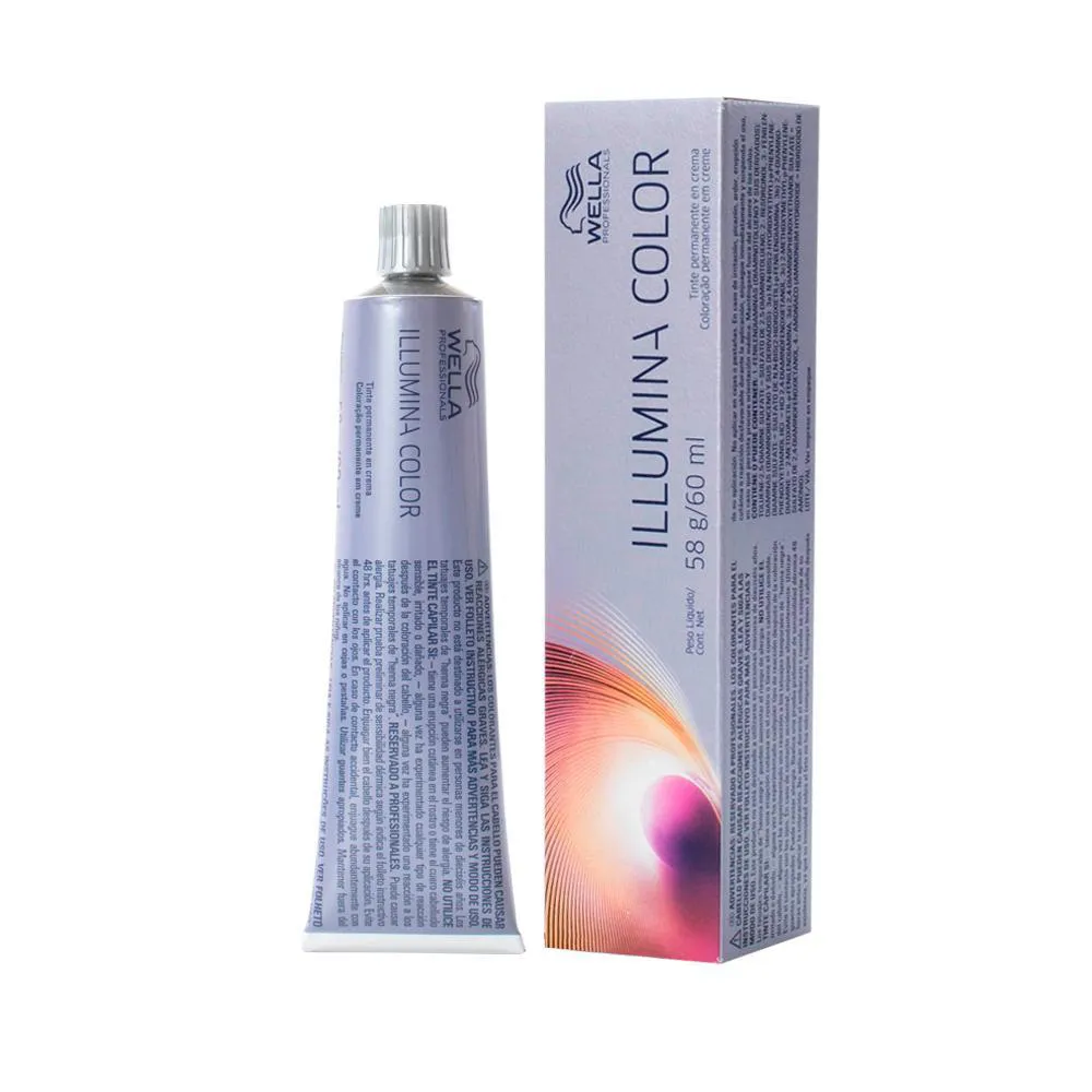 Wella Professionals Illumina Color 7/ 81 Louro Médio Perolado Acinzentado - Coloração 60ml