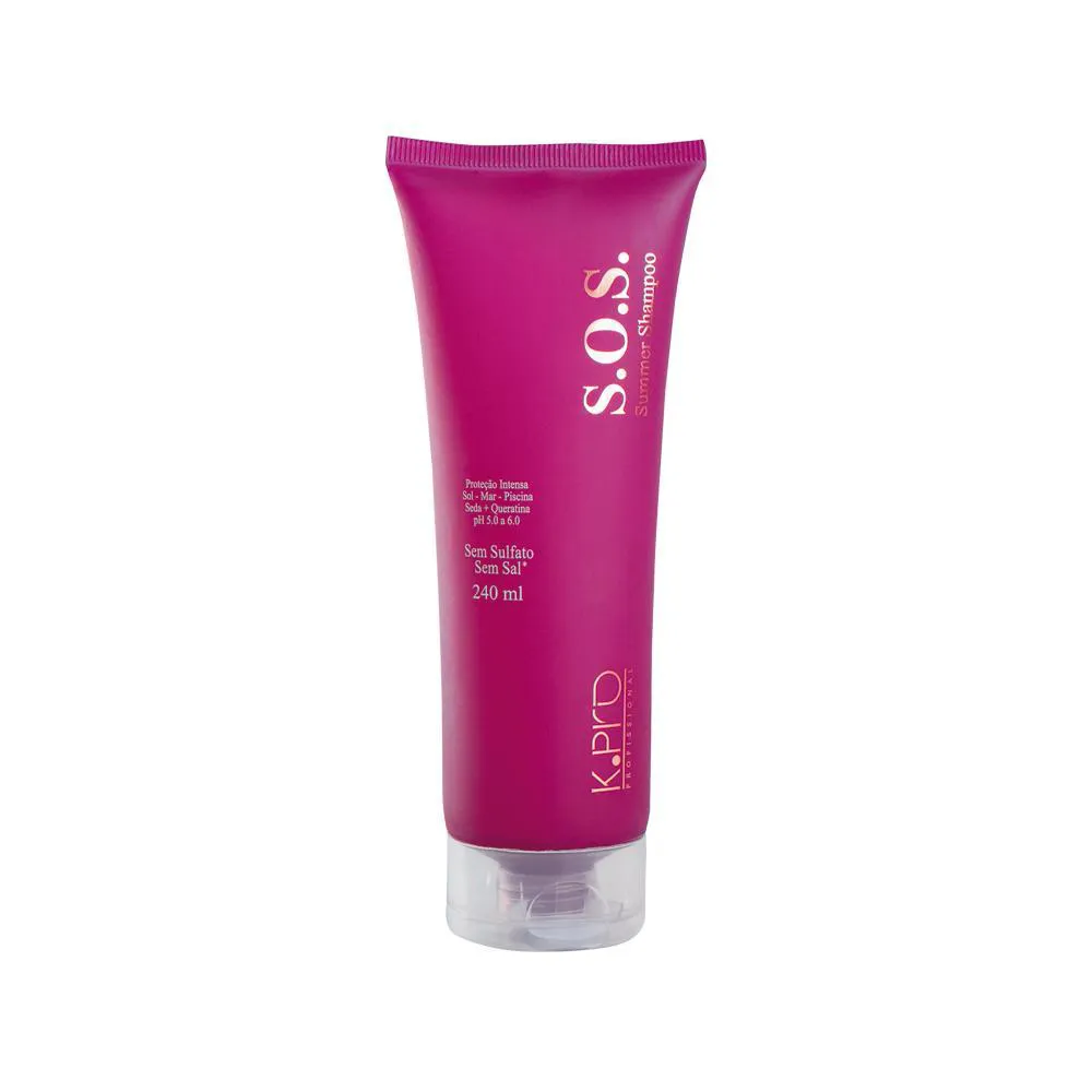 Shampoo K.Pro S.O.S Summer Antiresíduos 240ml